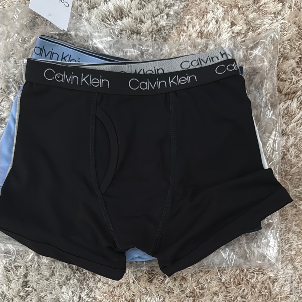 Calvin Klein Black Boxer Briefs Premium Comfort